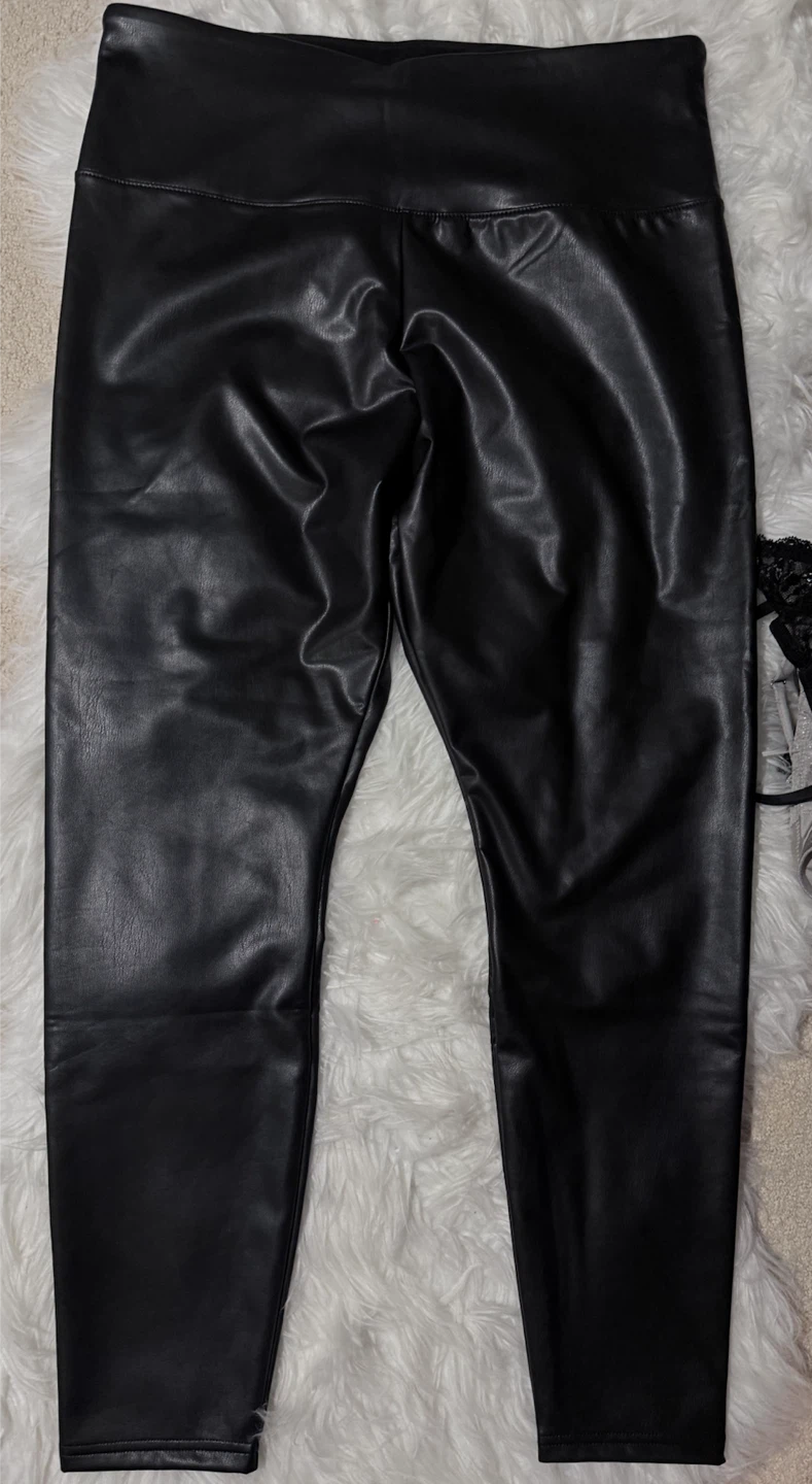 Joe Fresh Faux Leather Leggings XL BRAND NEW