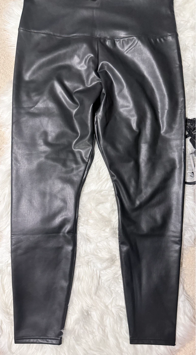 Joe Fresh Faux Leather Leggings XL BRAND NEW - photo 4
