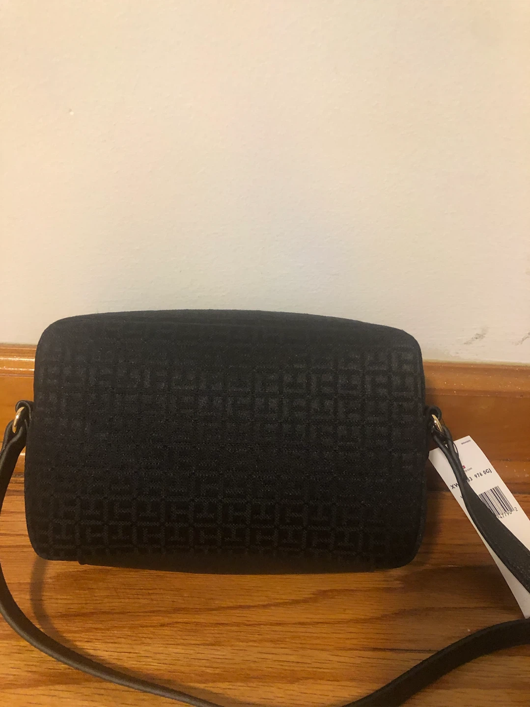 Tommy Hilfiger Black Monogram Crossbody Bag - photo 2