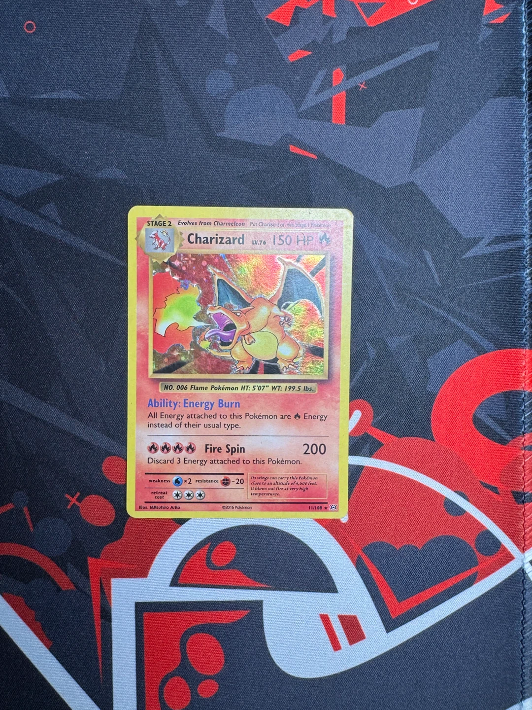 Pokémon Charizard LV.76 Trading Card - photo 2