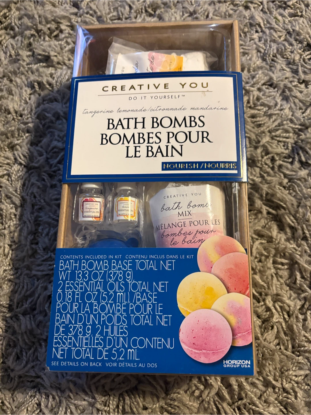 Creative You Nourish/Nourris Bath Bomb Kit