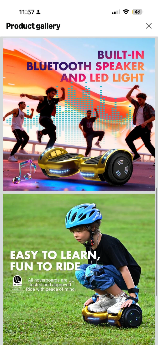 Hoverstar Electric Balance Wheel Hoverboard - photo 3