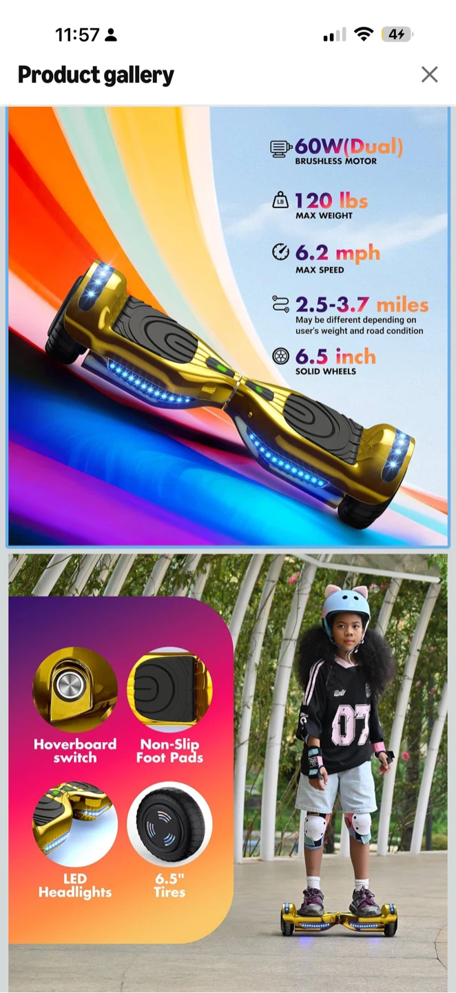 Hoverstar Electric Balance Wheel Hoverboard - photo 4