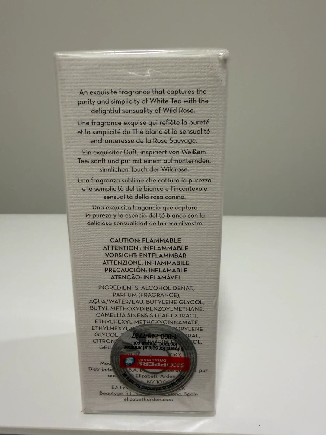 Elizabeth Arden White Tea Wild Rose Eau de Toilette Spray 50ml - photo 2