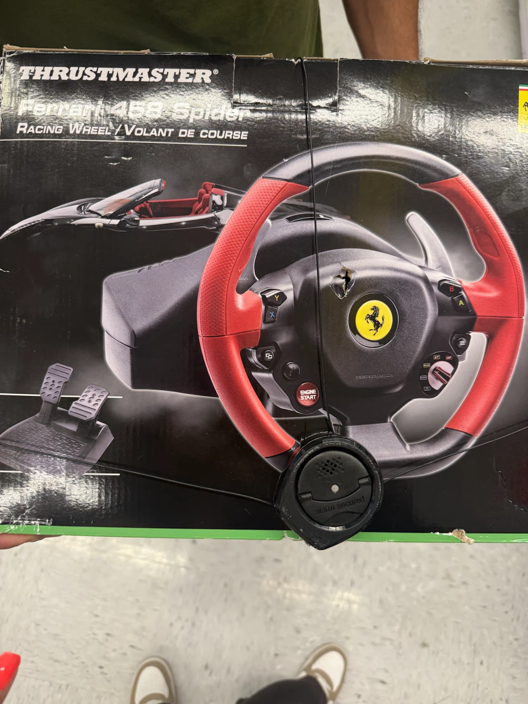 Thrustmaster Ferrari 458 Spider Racing Wheel