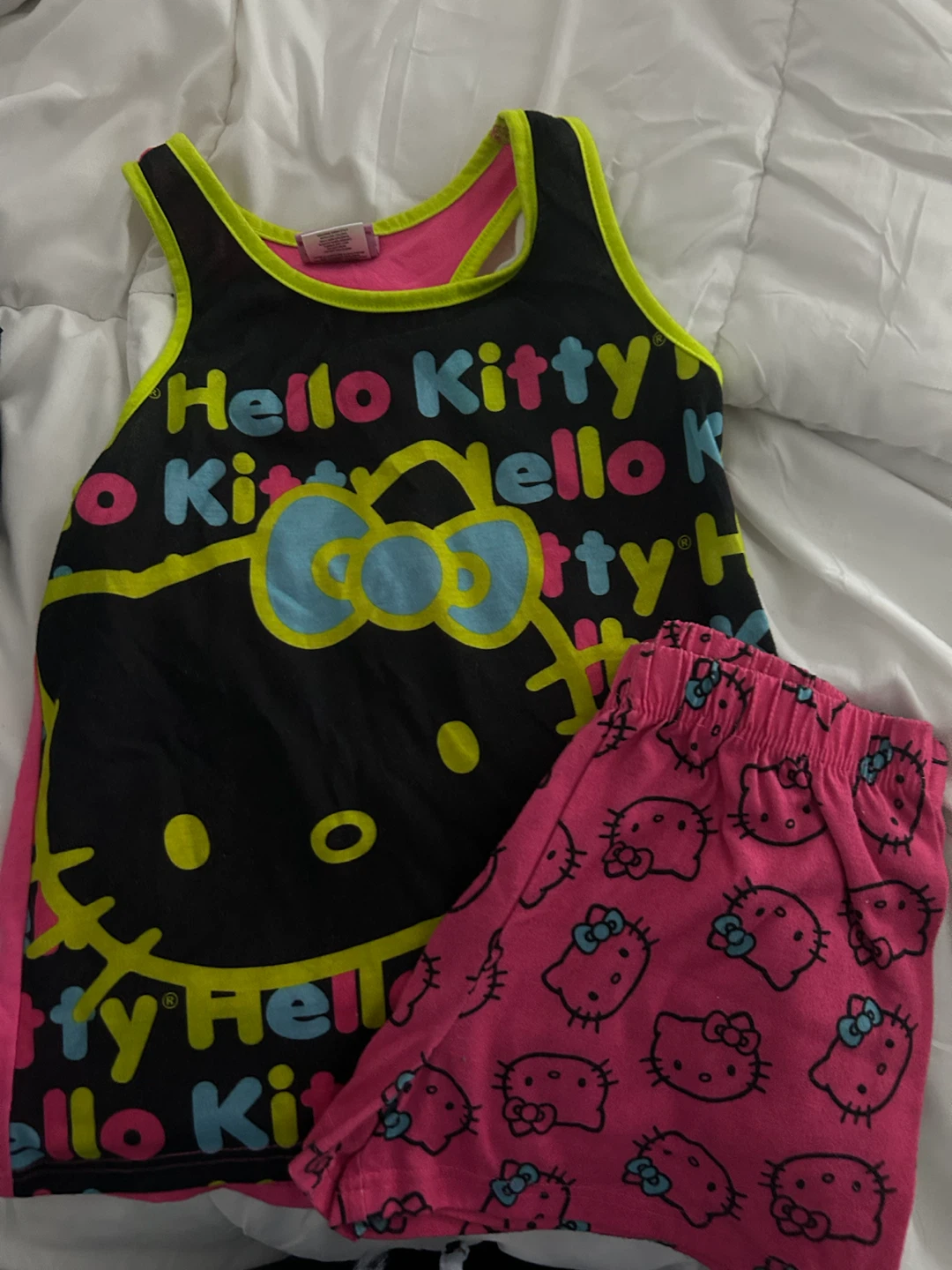 Hello Kitty Pajamas - Tank Top & Shorts