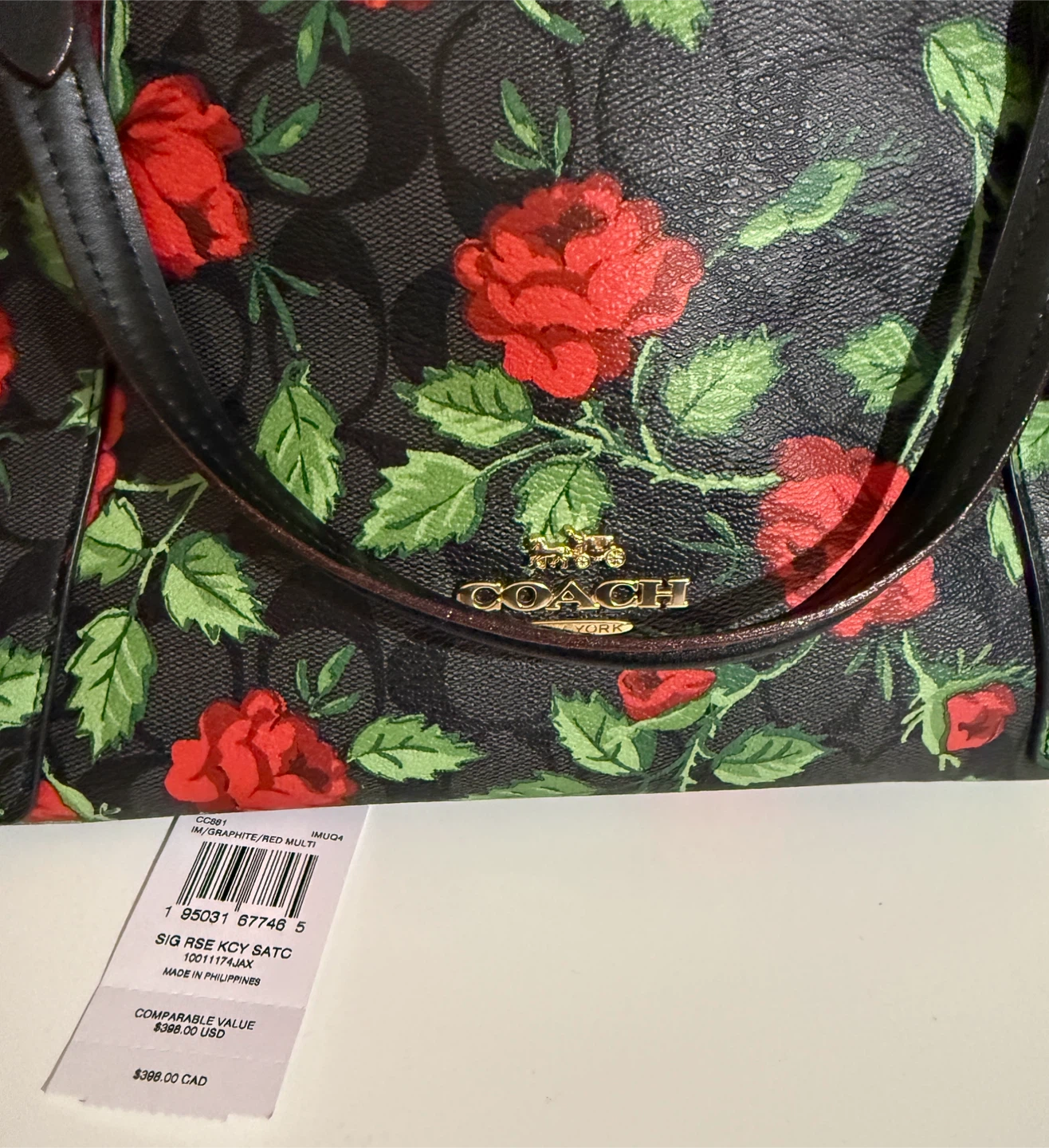 Coach Kacey satchel bag - photo 2