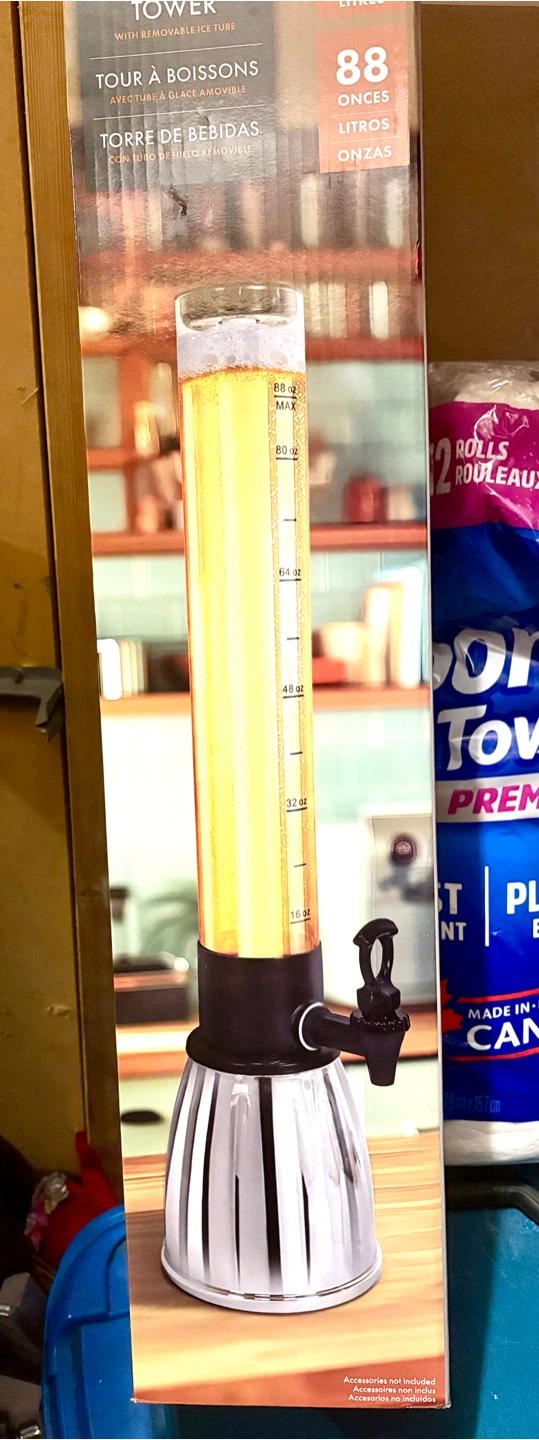 TOWER Drink Dispenser with Removable Ice Core - photo 2