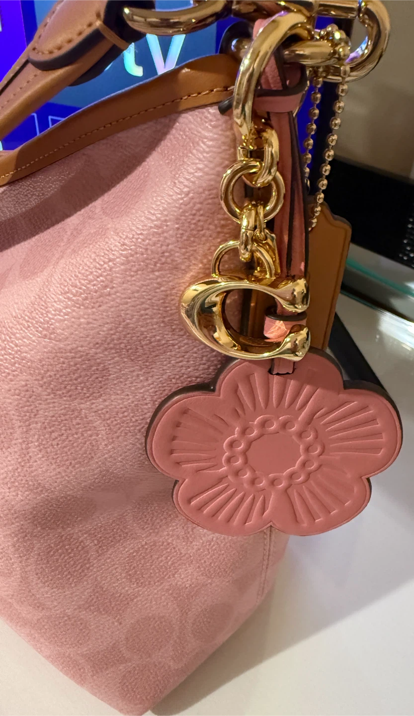 Coach Laurel Shoulder Bag in Powder pink - photo 2