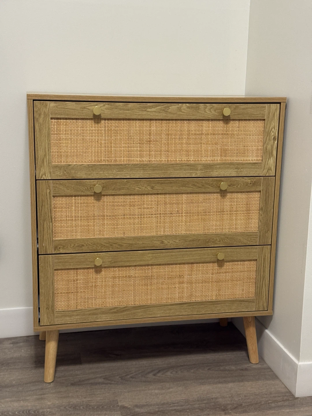 rattan dresser (barely used) - photo 3