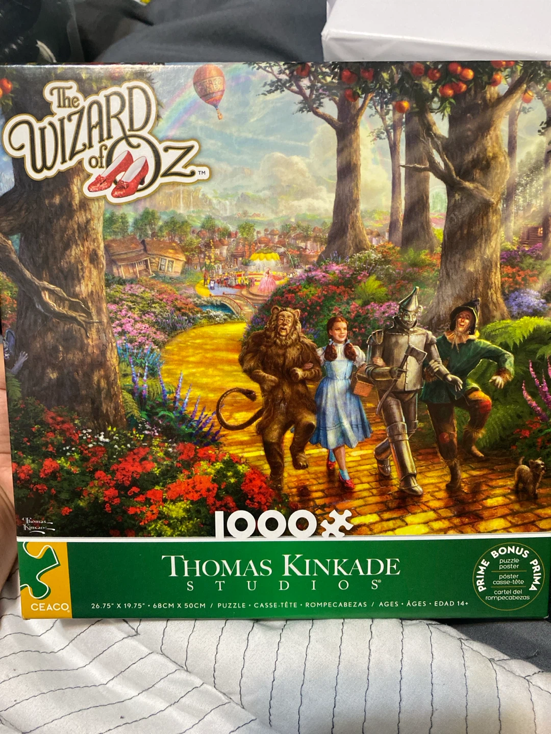 The Wizard of Oz Thomas Kinkade 1000 Piece Puzzle