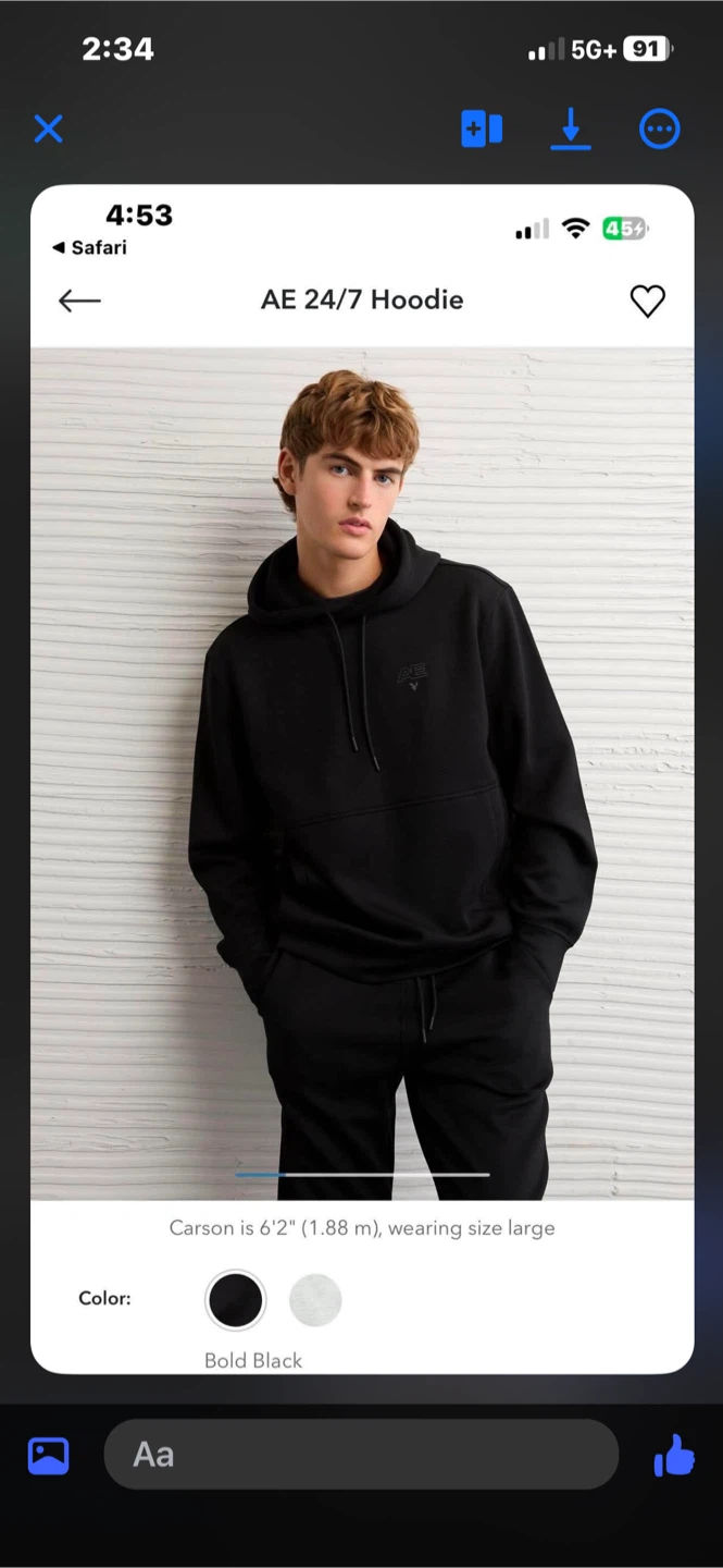 American Eagle AE 24/7 Hoodie - photo 4
