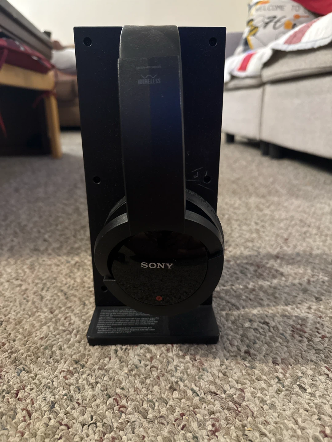 Sony Wireless Headphones with Charging Stand - photo 2
