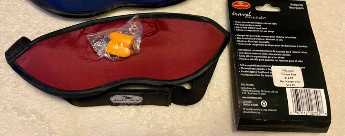 NEW EYE MASK & EAR PLUGS - photo 4