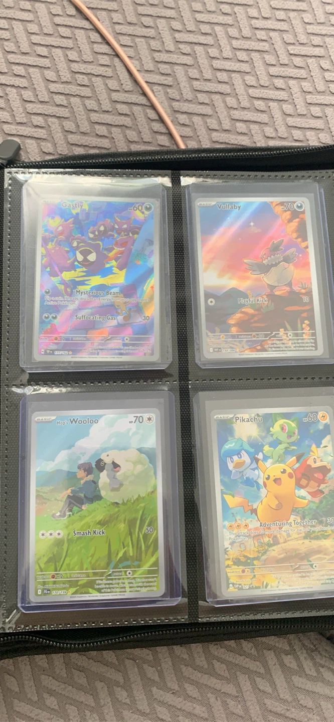 Collection of Pokémon Trading Cards