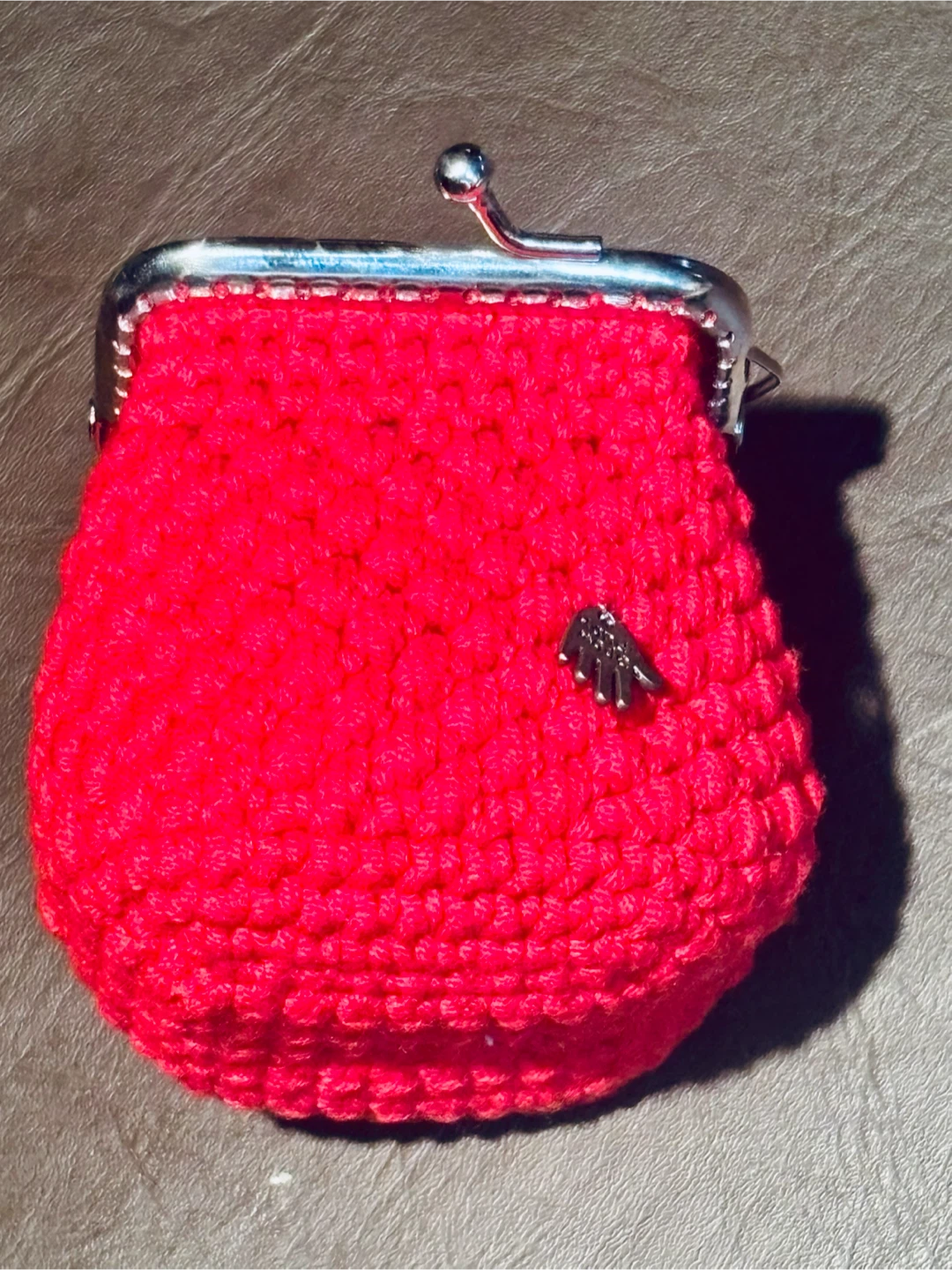 NEW Handmade Crochet Coin Purse - photo 3