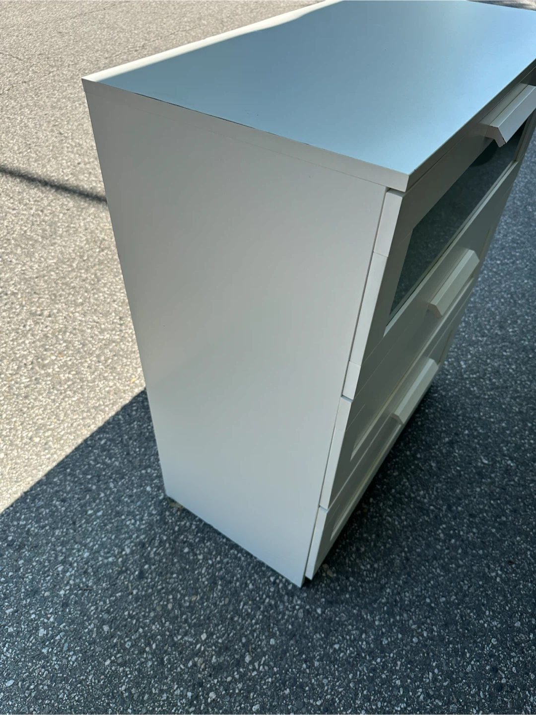 White 3 drawers dresser * free delivery - photo 3