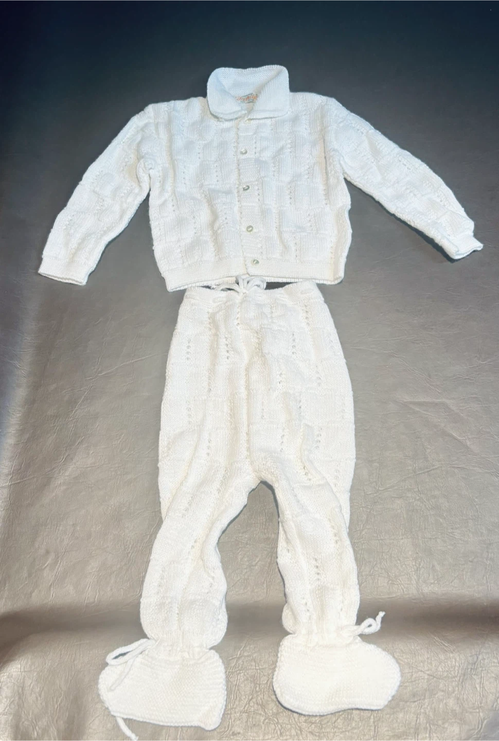 NEW BABY ITALIAN KNITTED OUTFIT