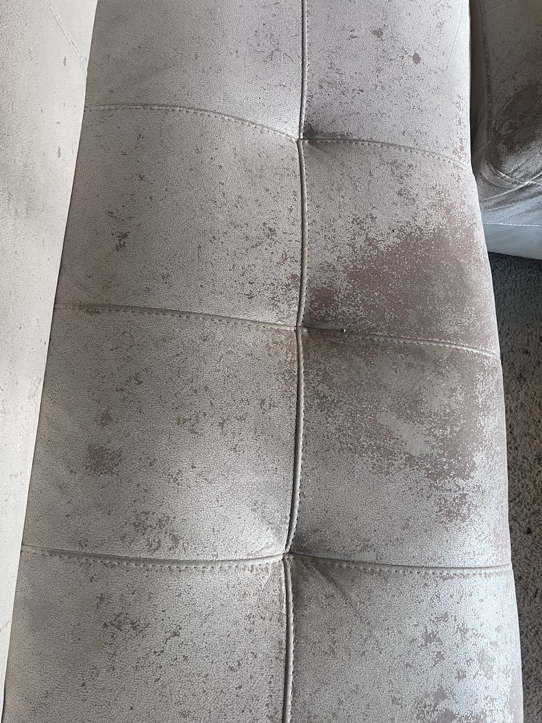 White Sectional Sofa - photo 4