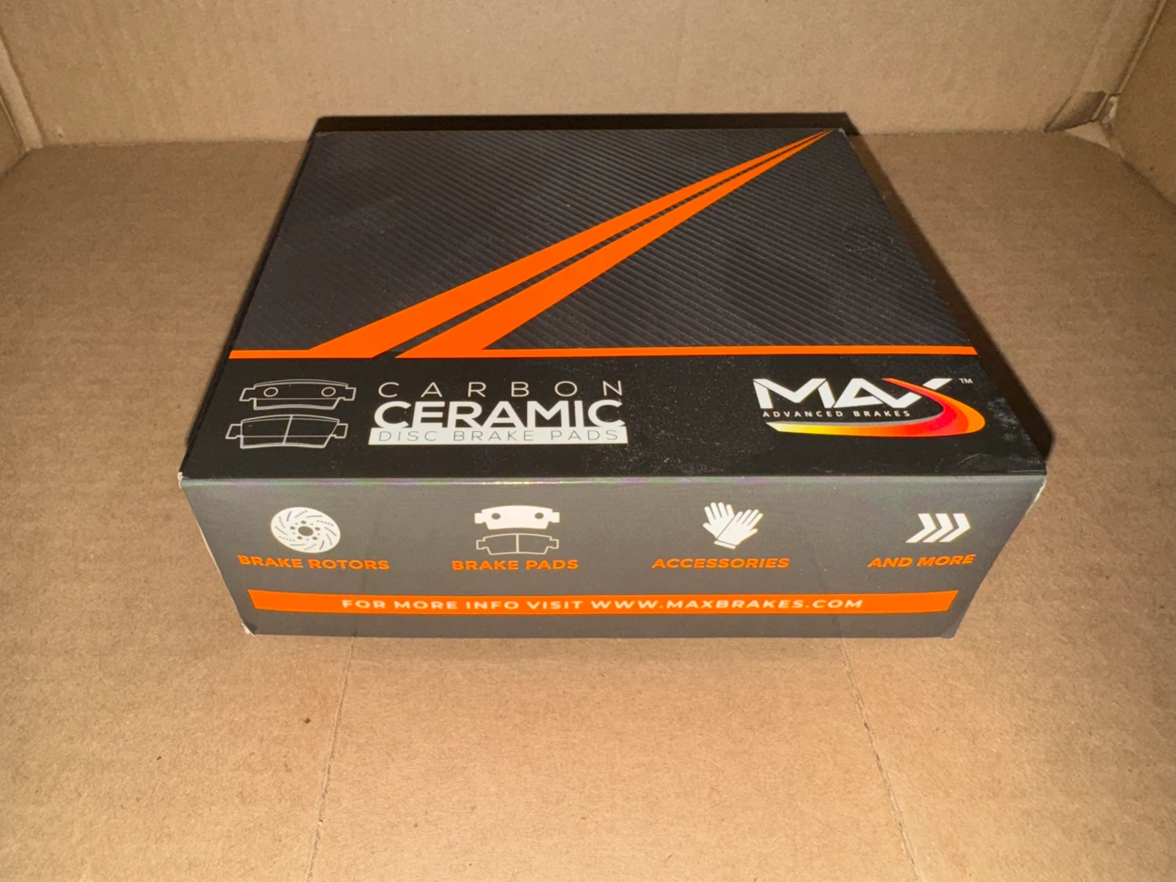 MAX Advanced Brakes Carbon Ceramic Disc Brake Pads