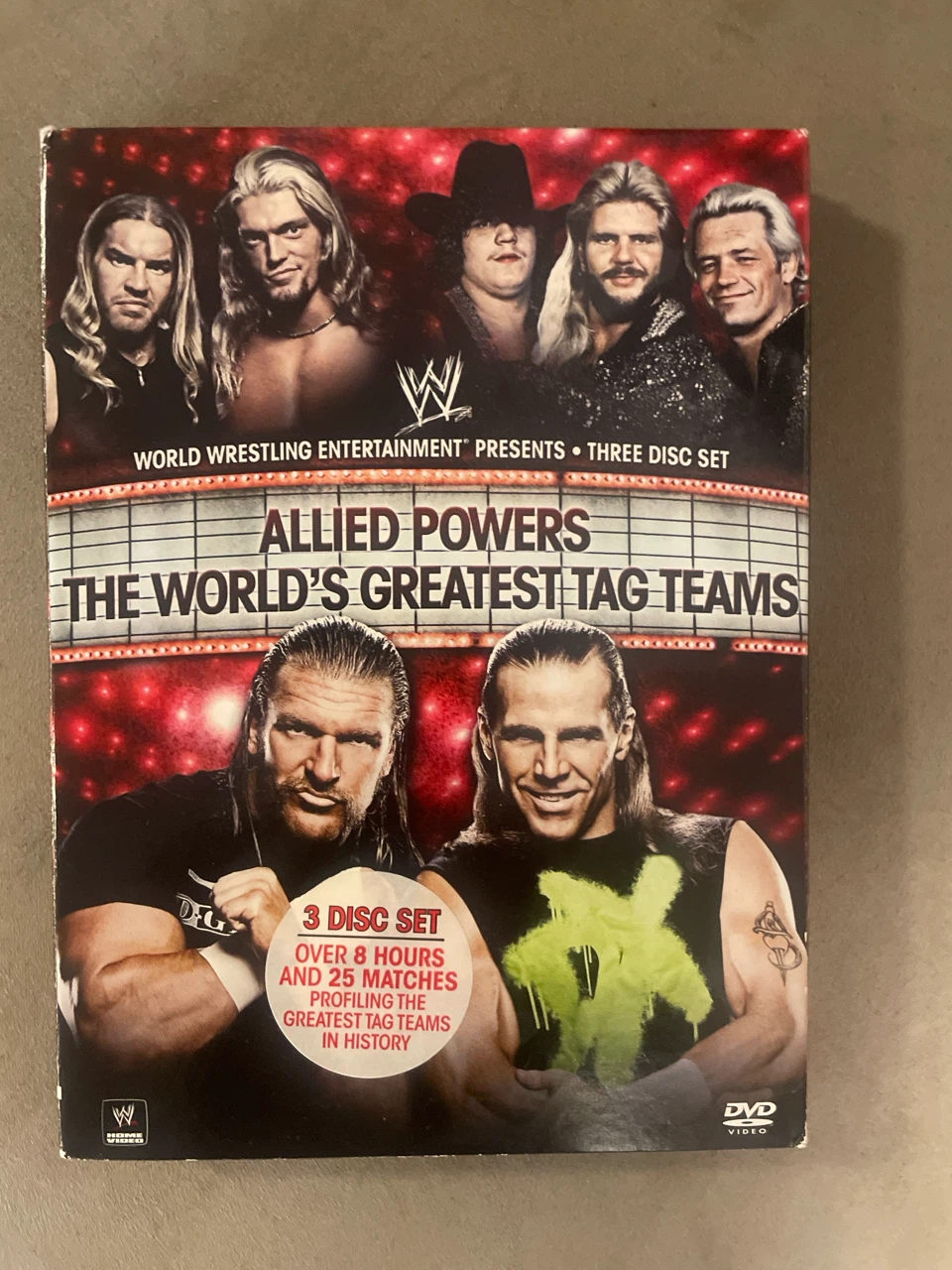 Wrestling 3 disc set