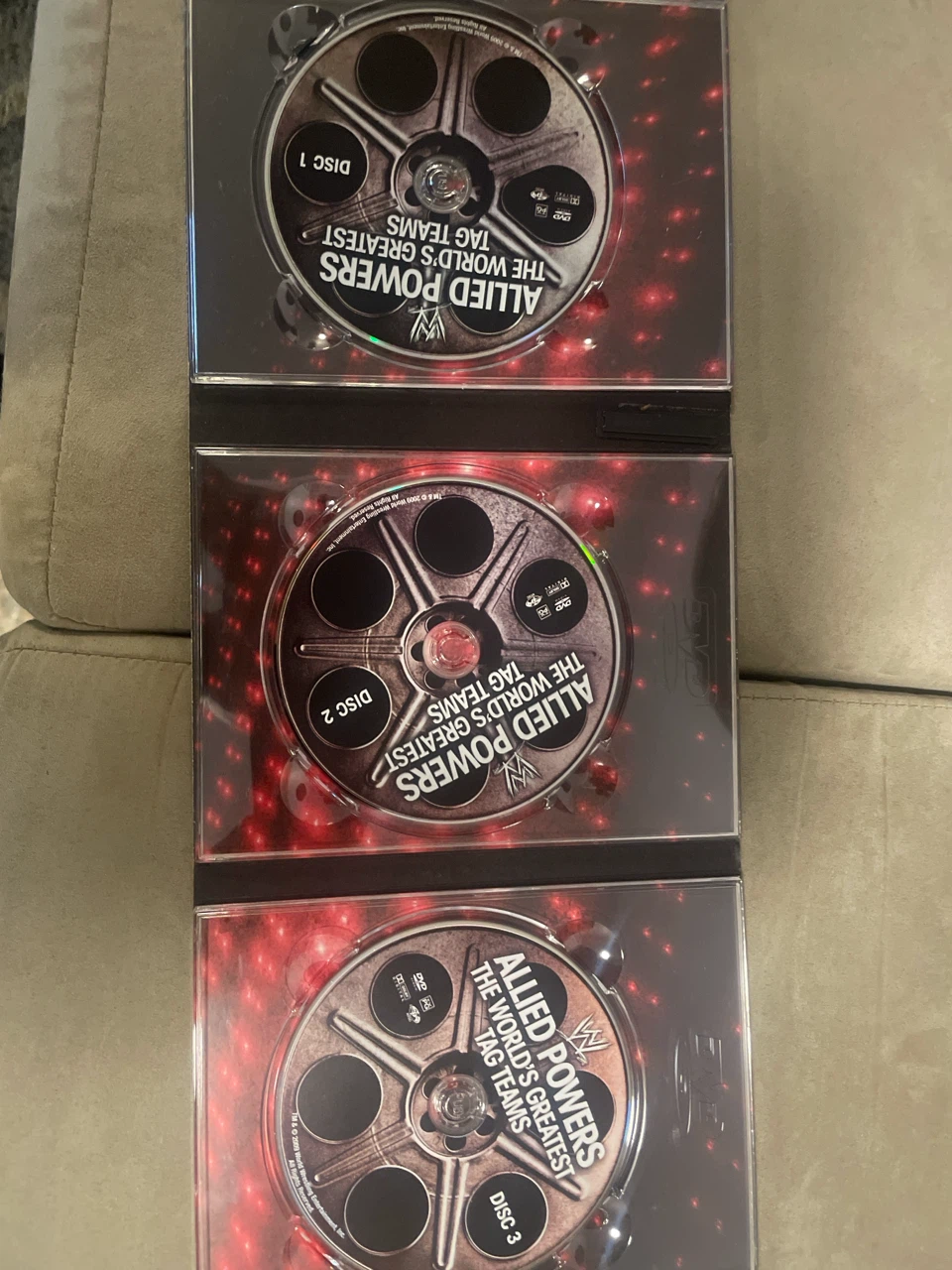 Wrestling 3 disc set - photo 2