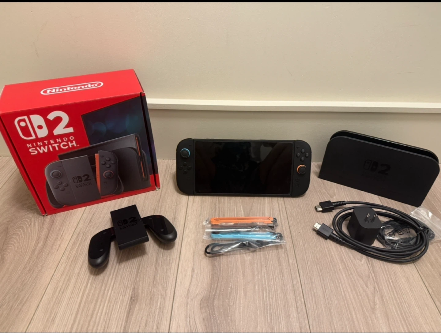 Nintendo Switch 2 + 2 Games (Like New)
