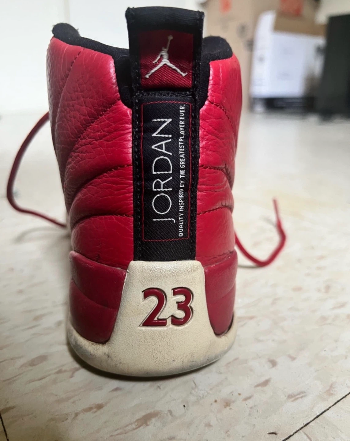 Air Jordan 12 Retro "gym red" Men's Shoes - photo 2