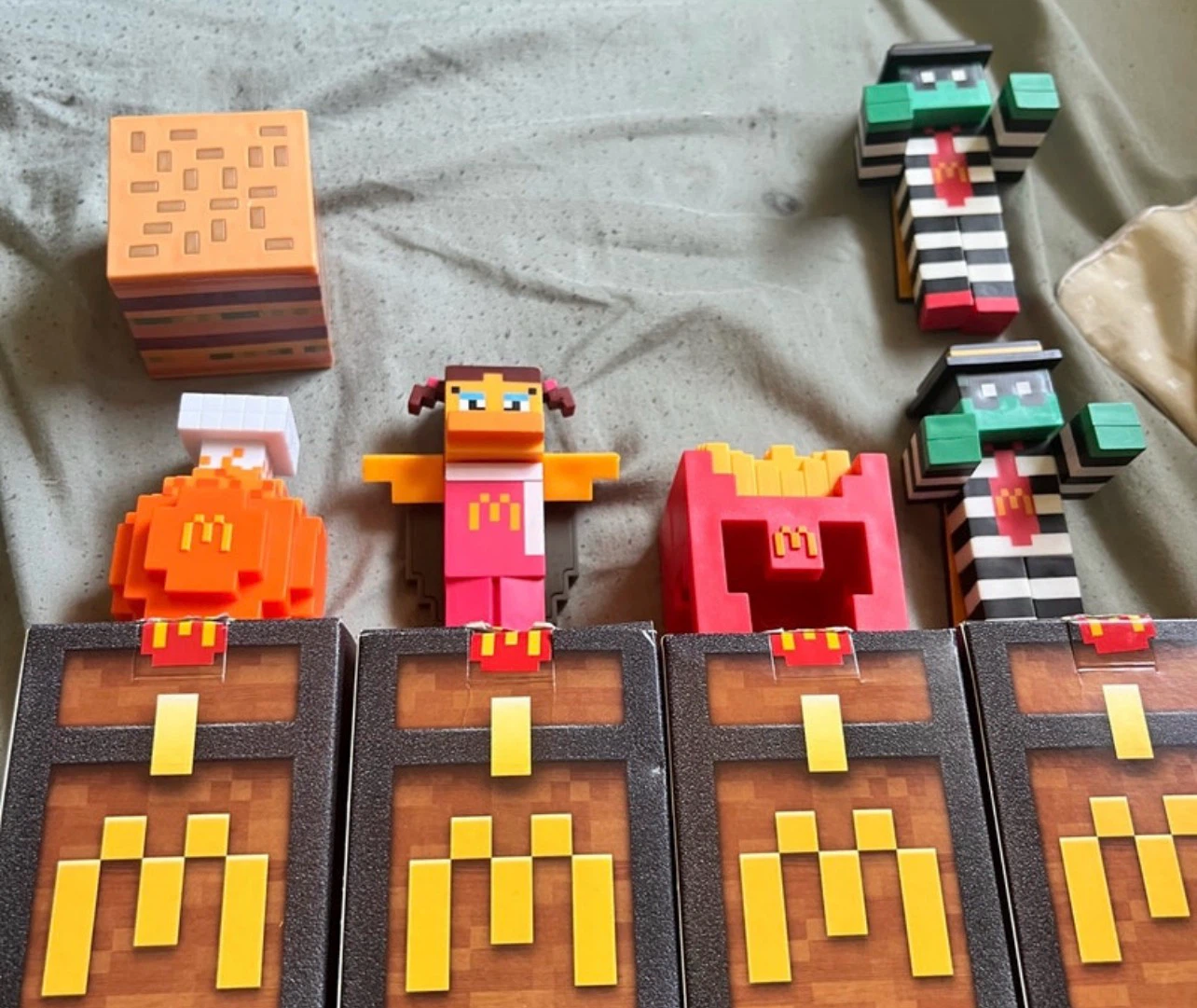 McDonald's Minecraft Happy Meal Toys