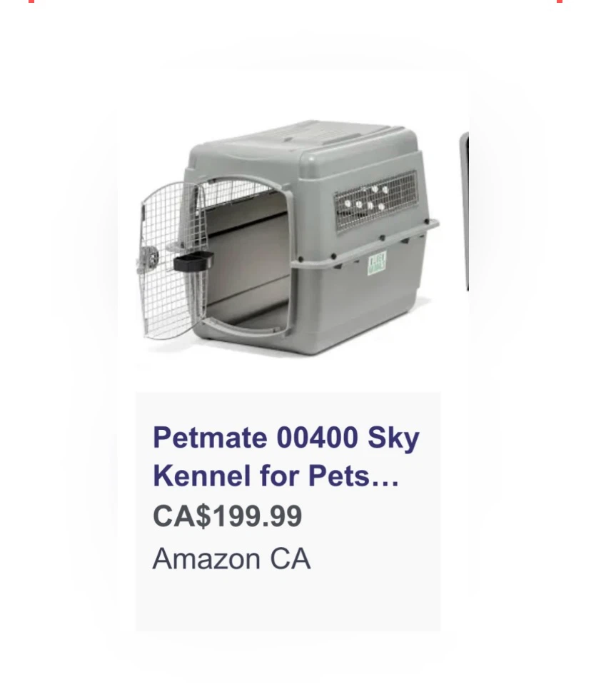 DOG KENNEL Petmate  (Med) LIKE NEW Airline approved - photo 5