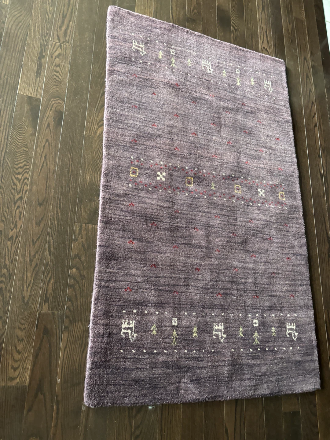 Area Rug with Geometric Pattern- 5 by 3 - photo 2