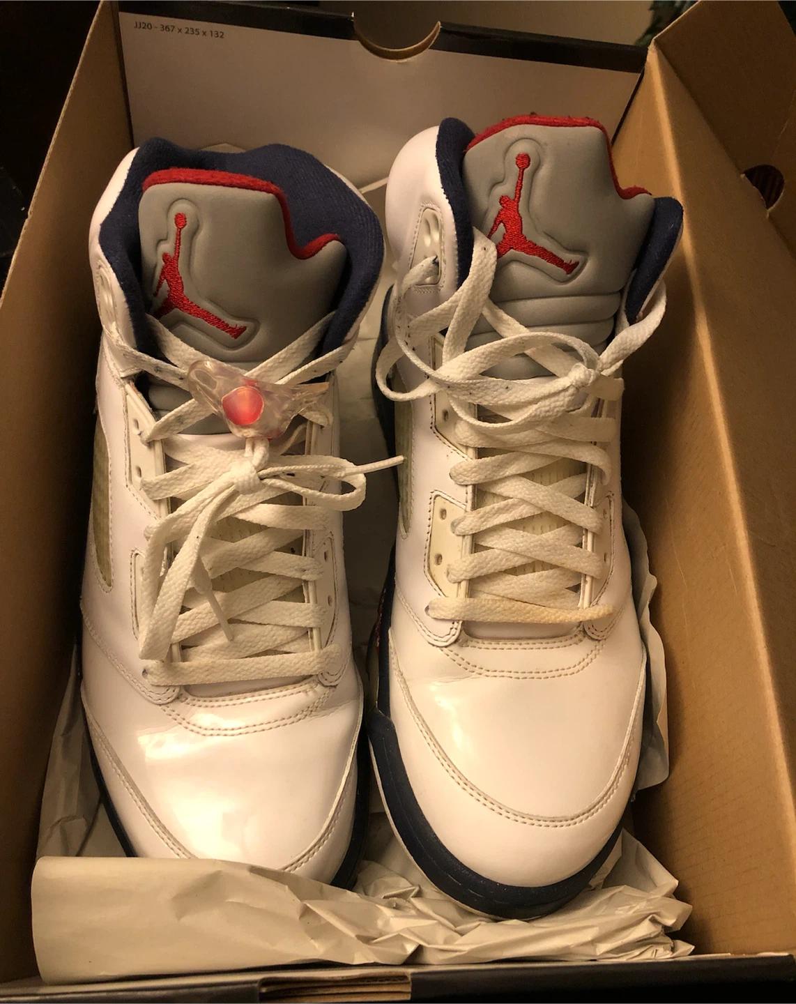 Air Jordan 5 Retro "USA" Sneakers - photo 2