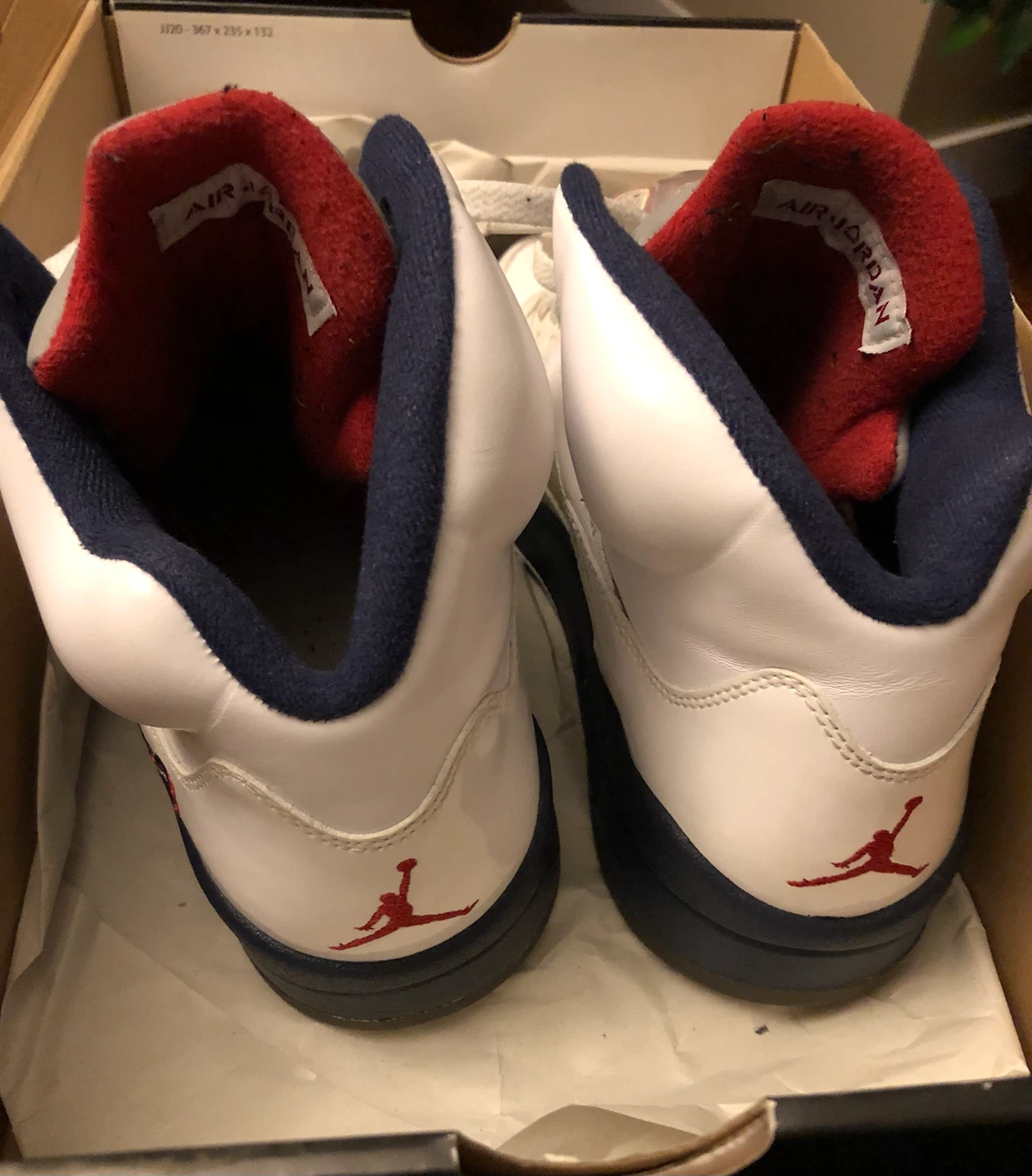 Air Jordan 5 Retro "USA" Sneakers - photo 4