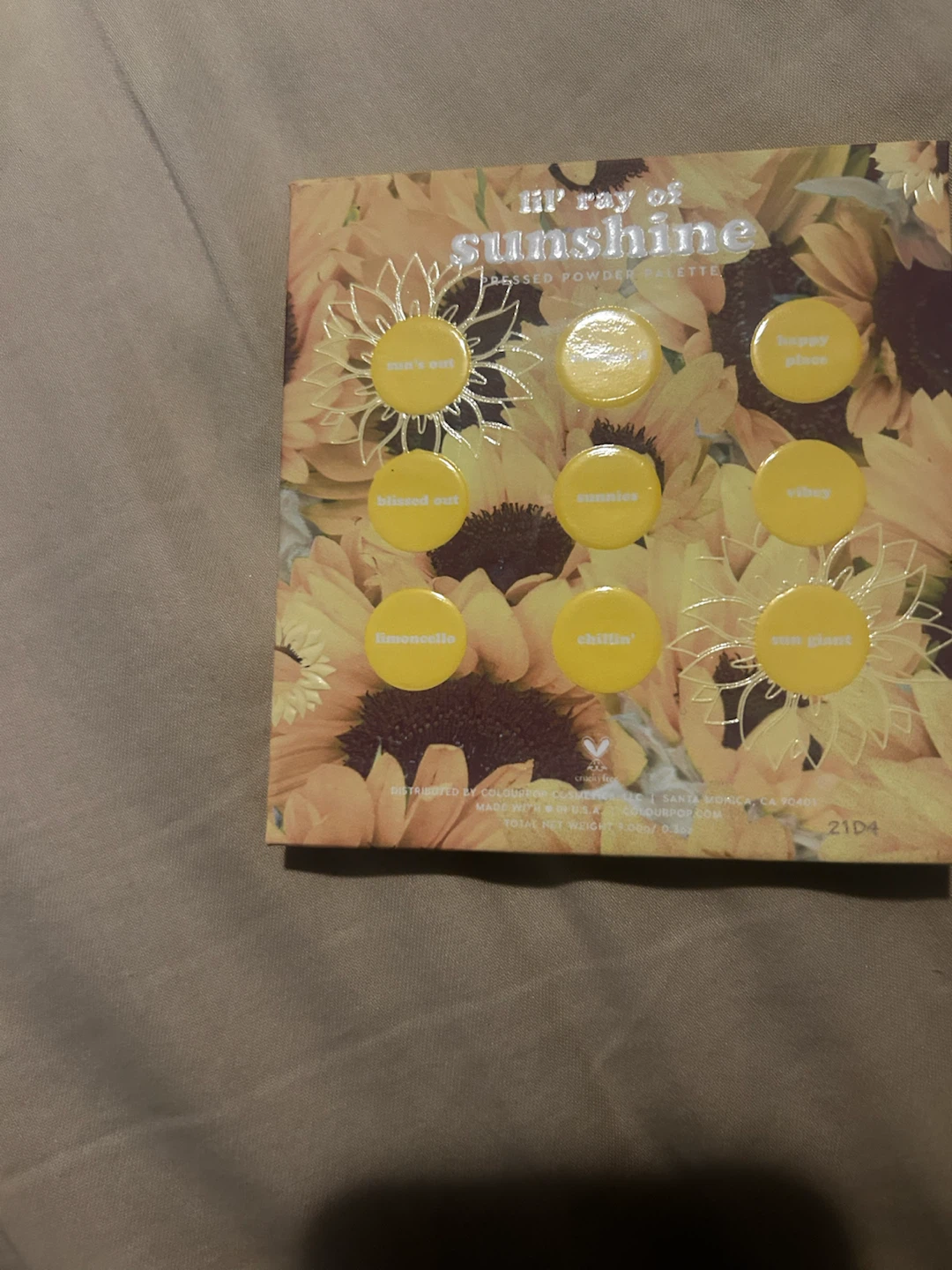 ColourPop Lil' Ray of Sunshine Pressed Powder Palette - photo 3