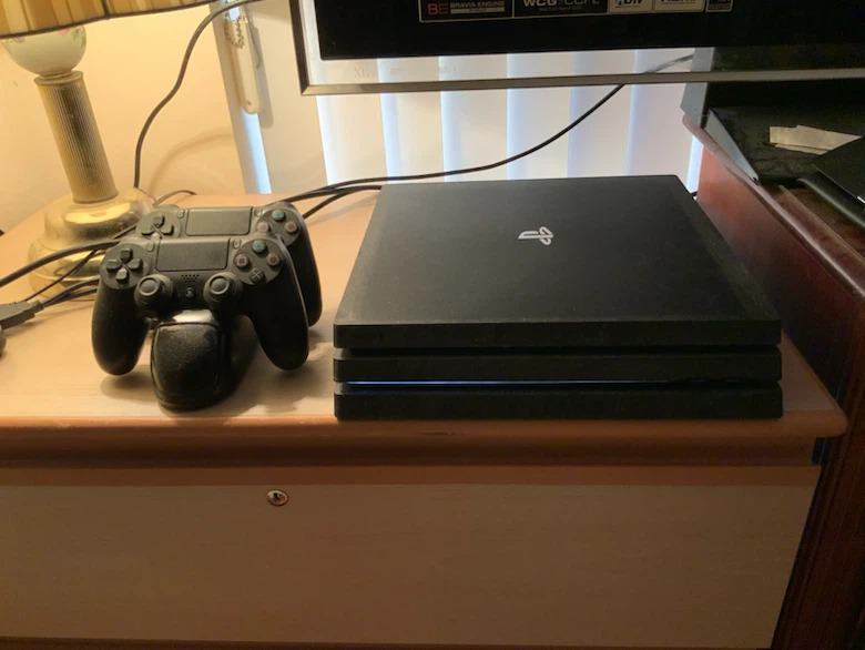 Sony PlayStation 4 Pro 1TB with 2 controller Like new