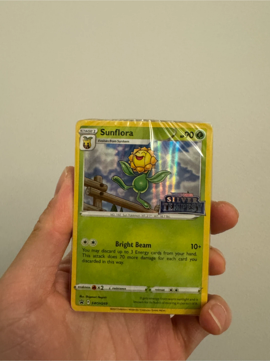 Silver Tempest build and battle Promo  deck SWSH269 SUNFLORA