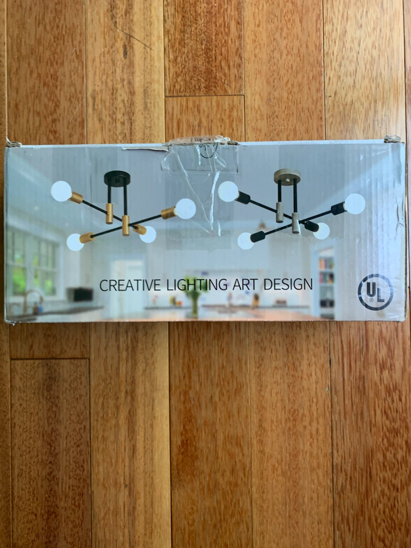 Creative Lighting Art Design Chandelier Box