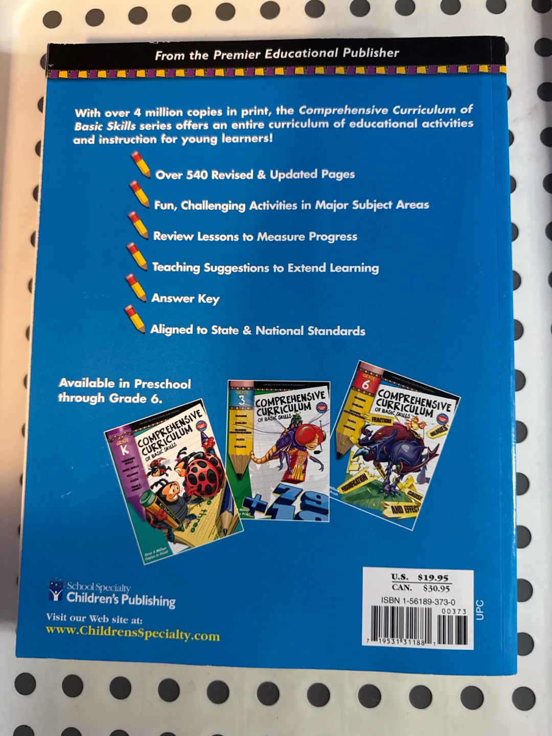 Grade 6 Comprehensive Curriculum of Basic Skills Workbook - photo 3