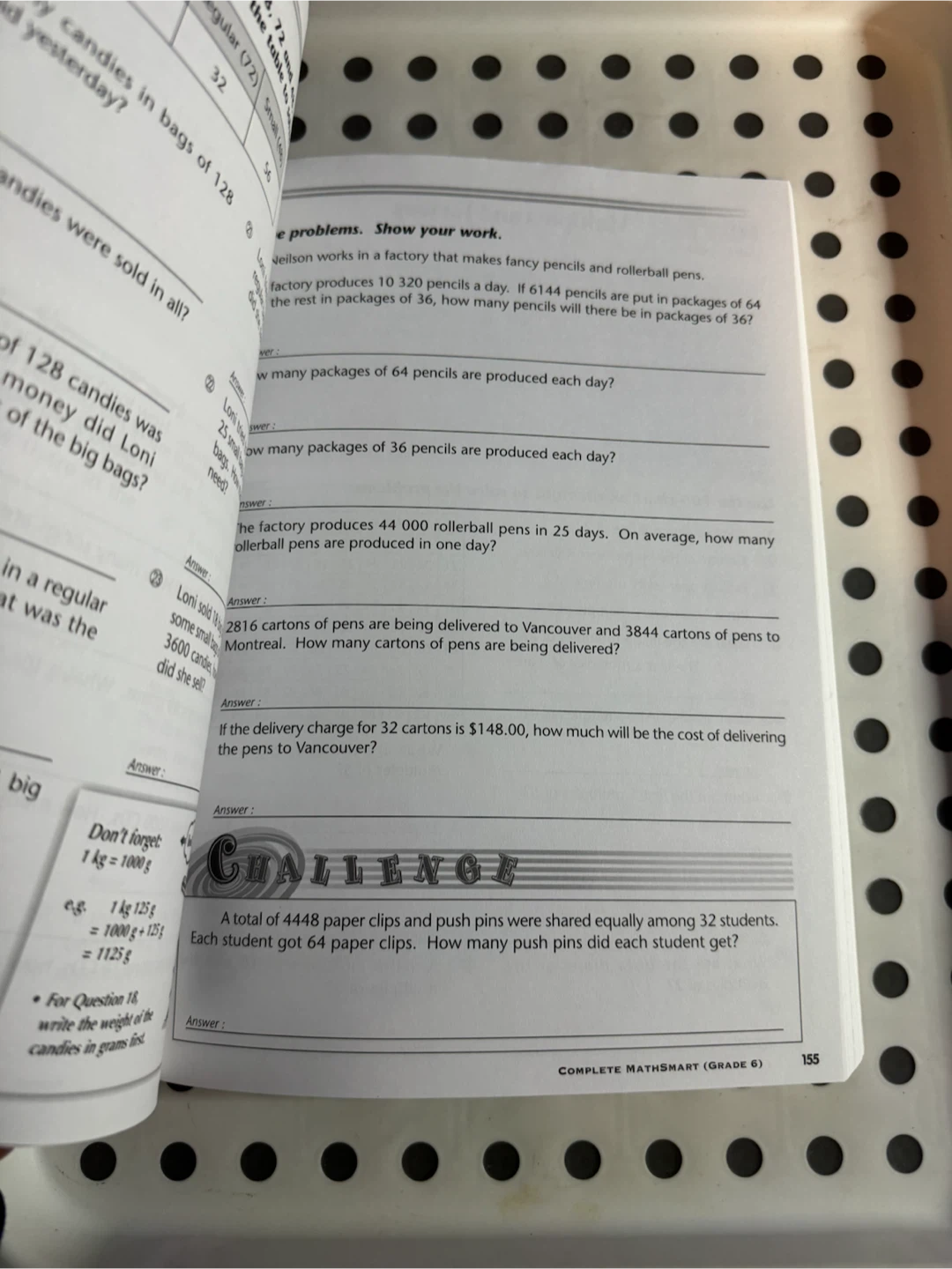 Complete MathSmart Grade 6 Workbook - photo 2