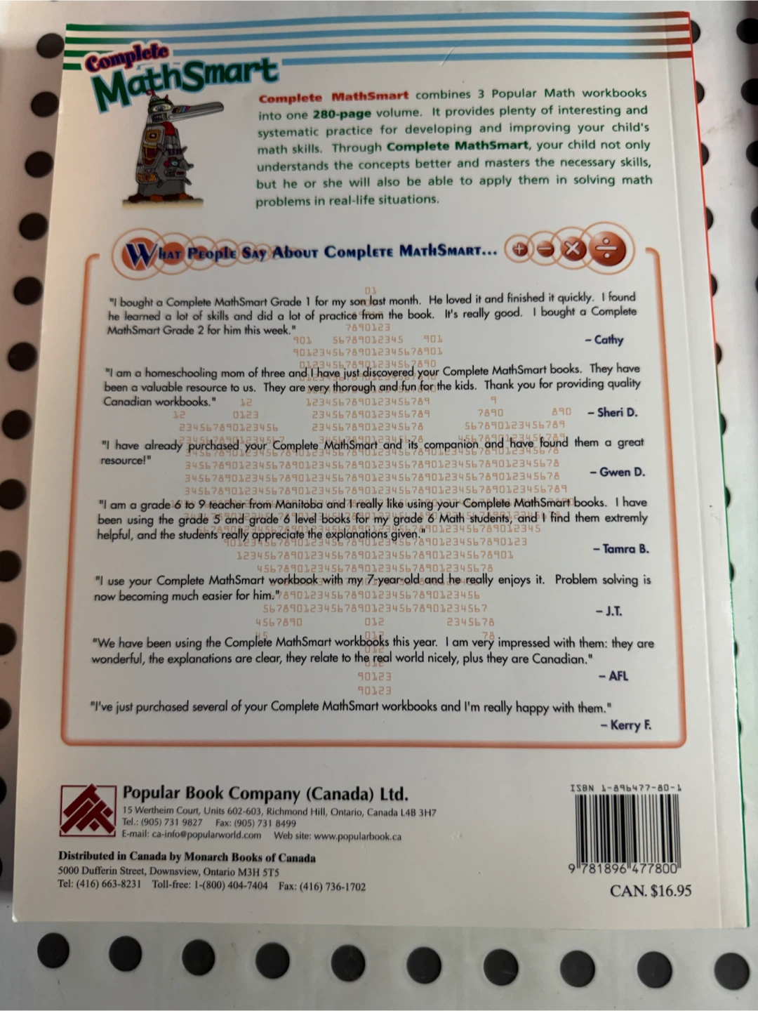Complete MathSmart Grade 6 Workbook - photo 3