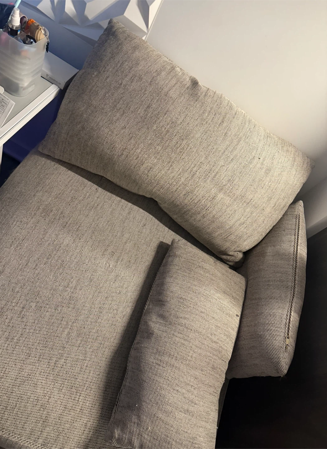 IKEA SÖDERHAMN Loveseat with Chaise - photo 3