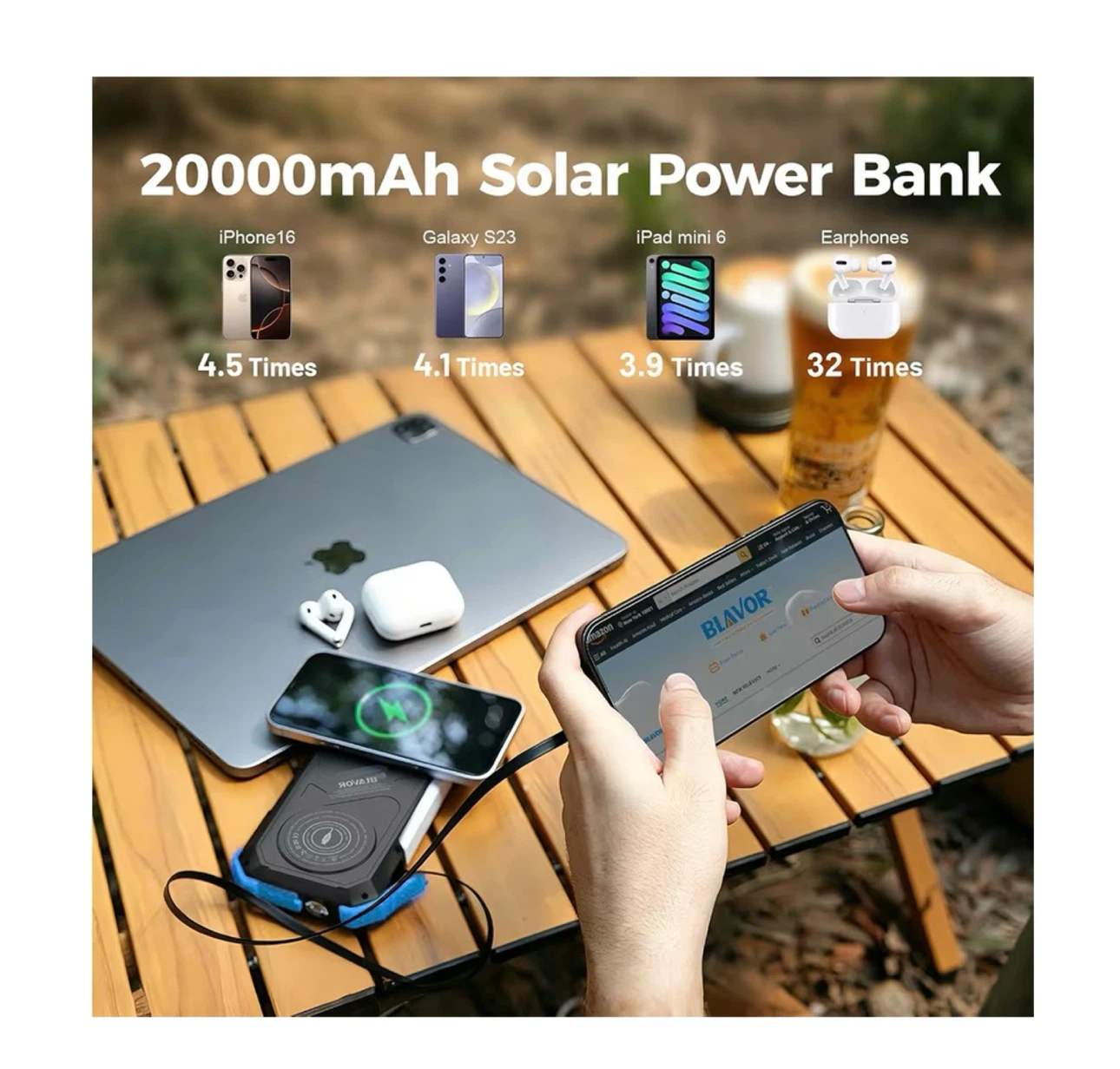 Brand new Solar Charger Power Bank - photo 5
