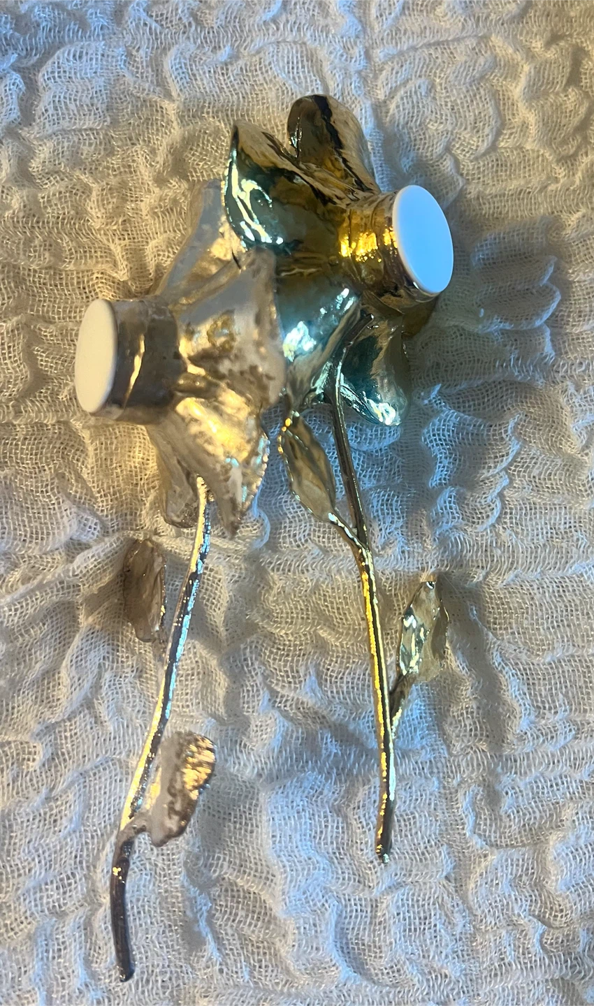 Siecle Paris Flower Drawer Pulls (Set of 2) salt and pepper set - photo 5