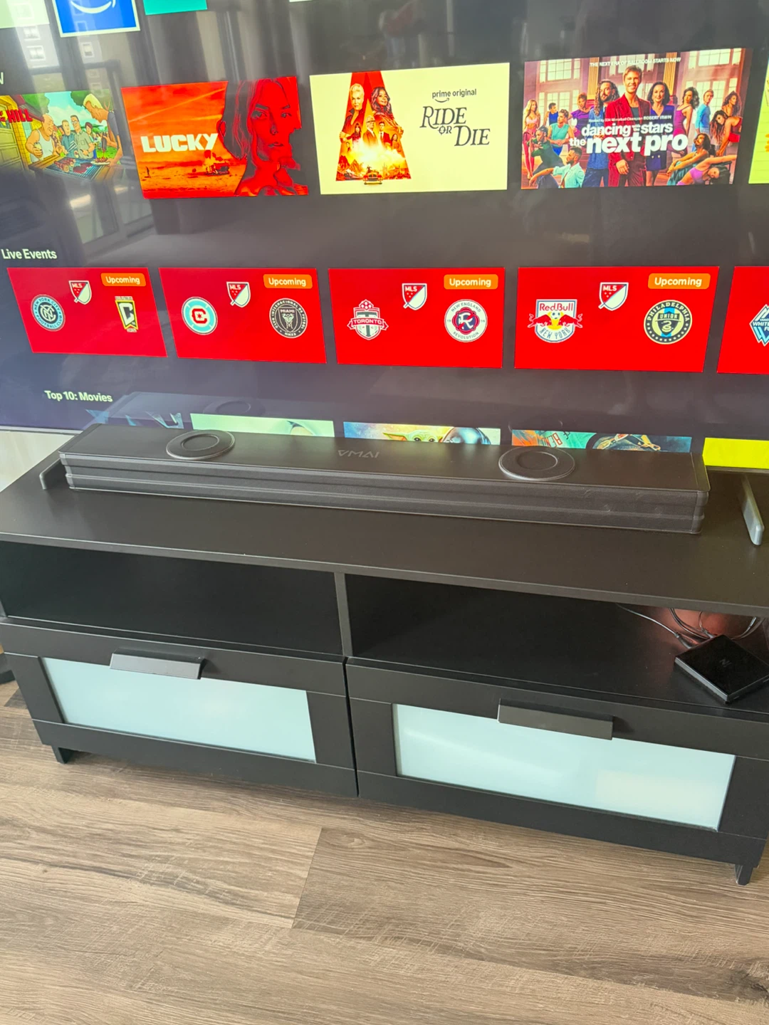 IKEA BRIMNES TV Bench - Black