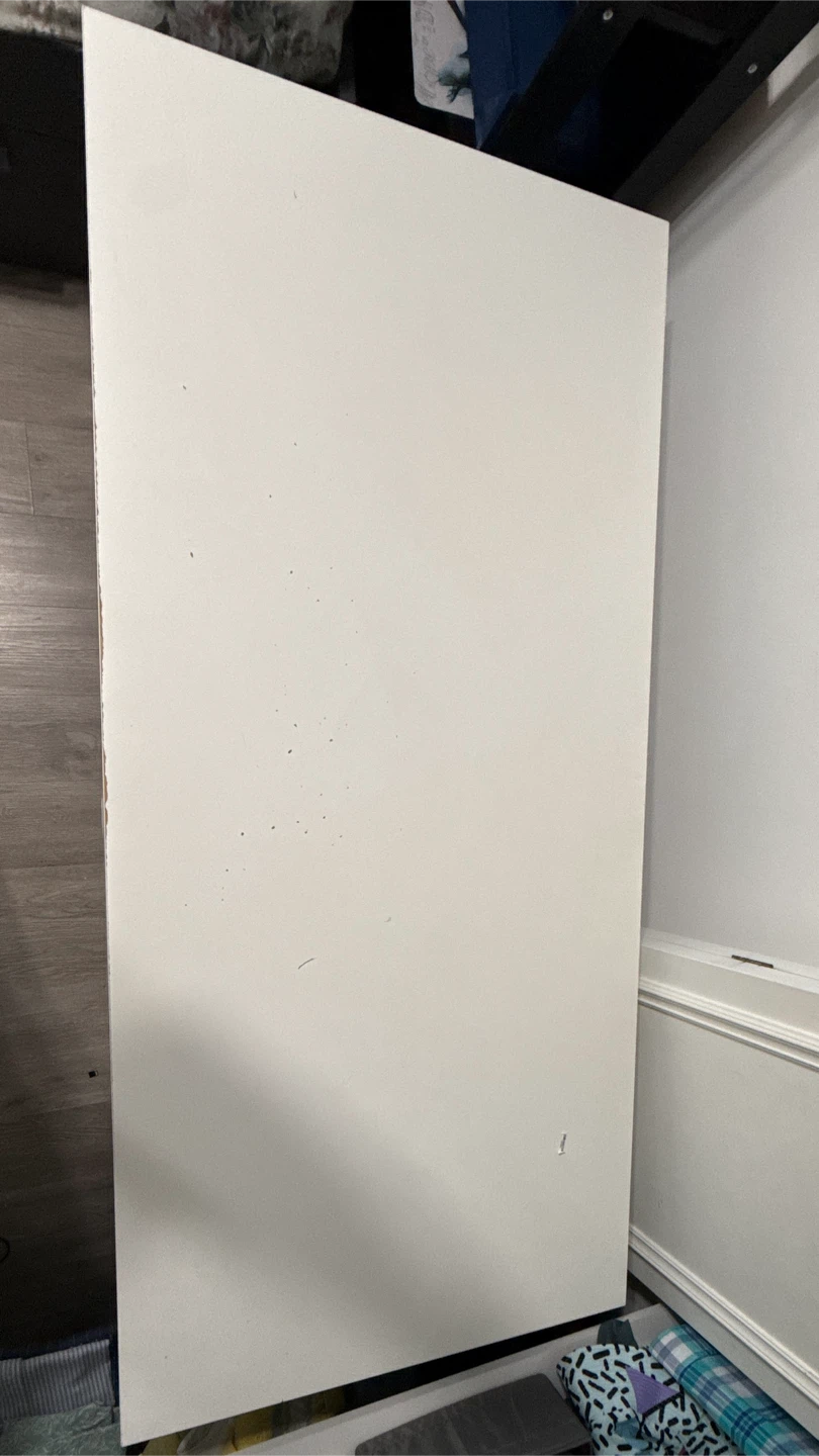 White Desk with Drawers - photo 3