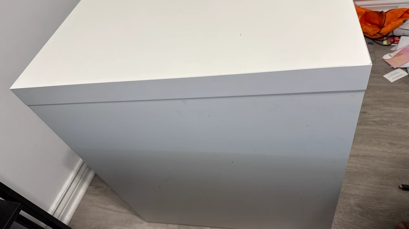 White Desk with Drawers - photo 5