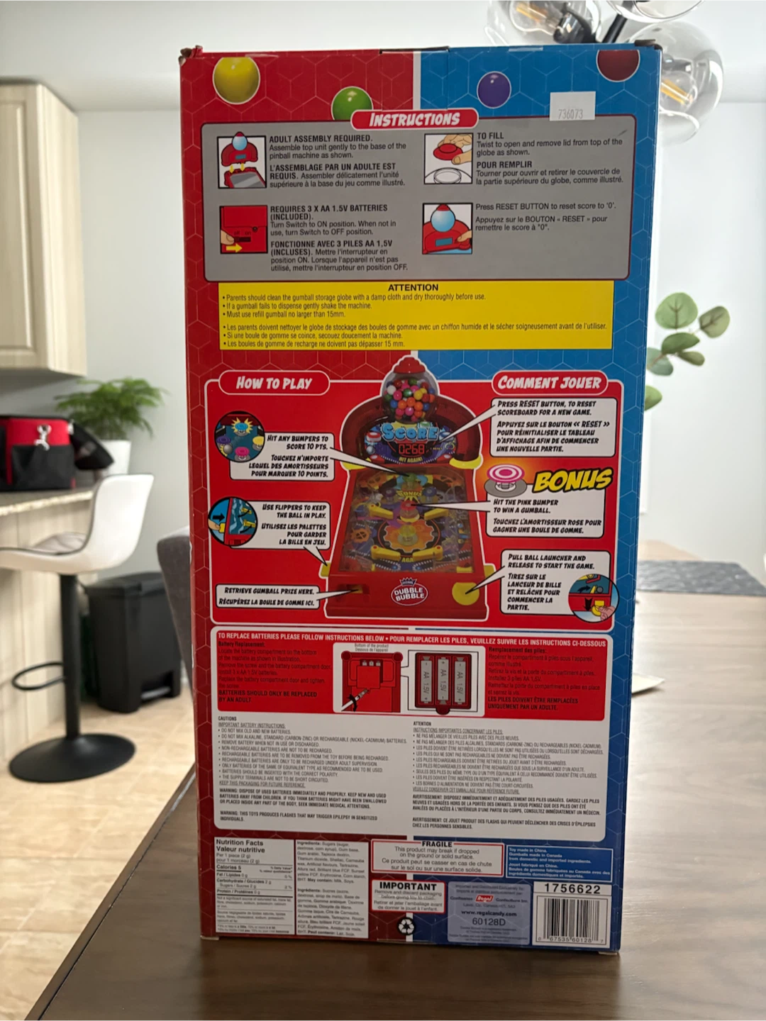 Score to Win Pinball Gumball Machine by Dubble Bubble - photo 2