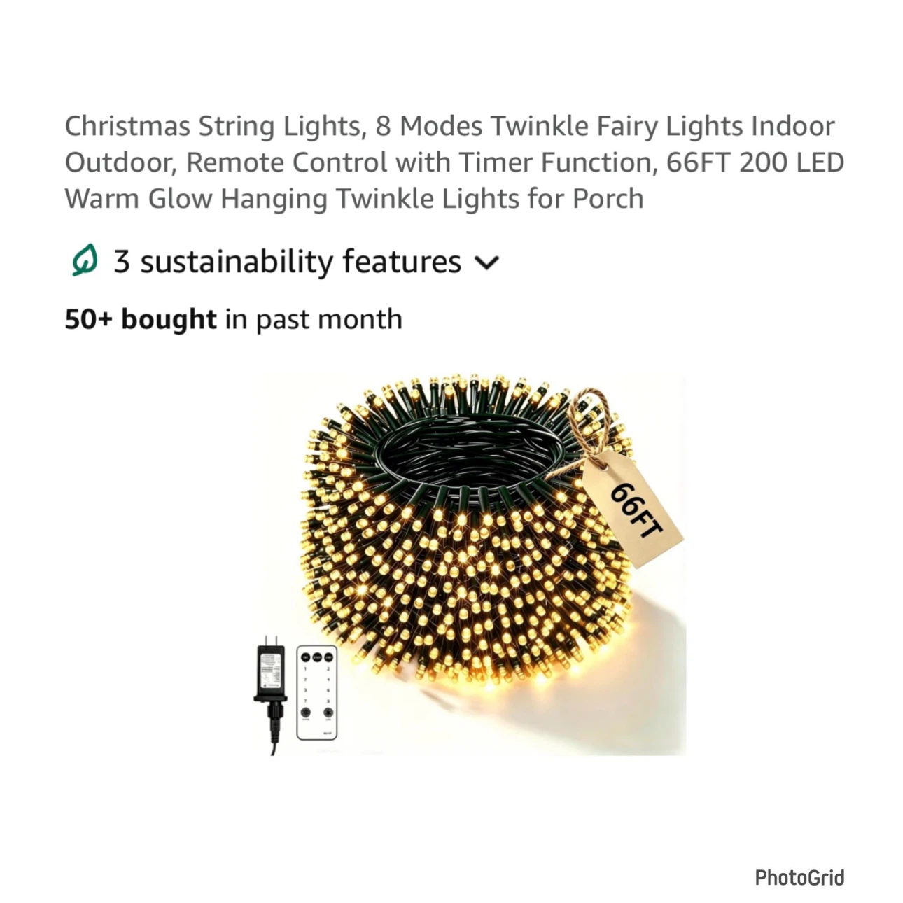 Brand new Christmas String Lights, 8 Modes