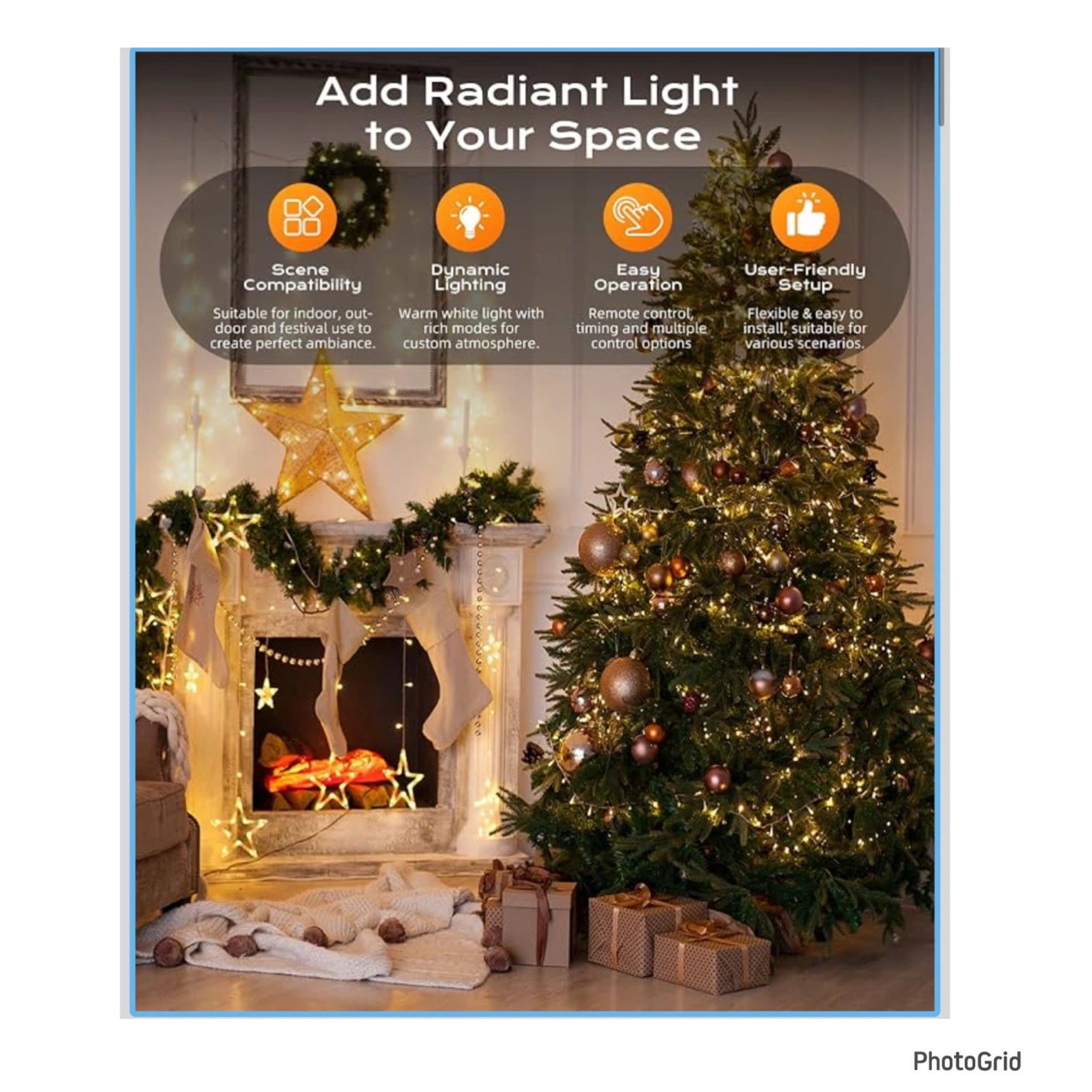 Brand new Christmas String Lights, 8 Modes - photo 3