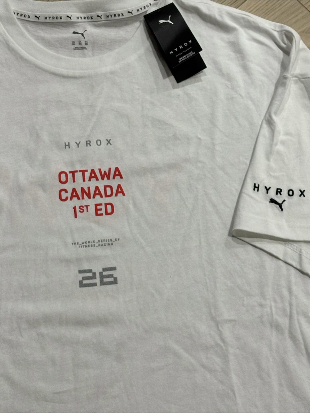 PUMA x Hyrox OTTAWA 2026 City Lifestyle Tee, Men’s Size XXL *NEW - photo 5